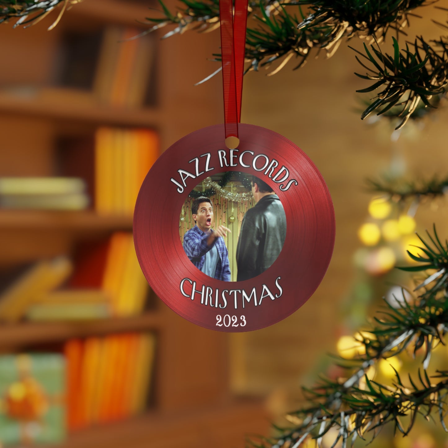 Jazz Records Christmas Ornament featuring Ray (Limited Edition)