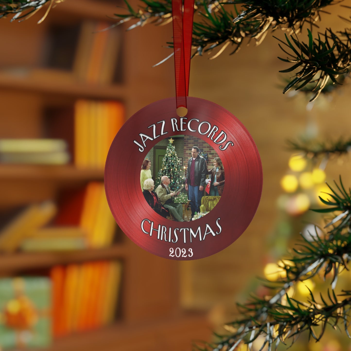 Jazz Records Christmas Ornament featuring Frank and Robert (Limited Edition)