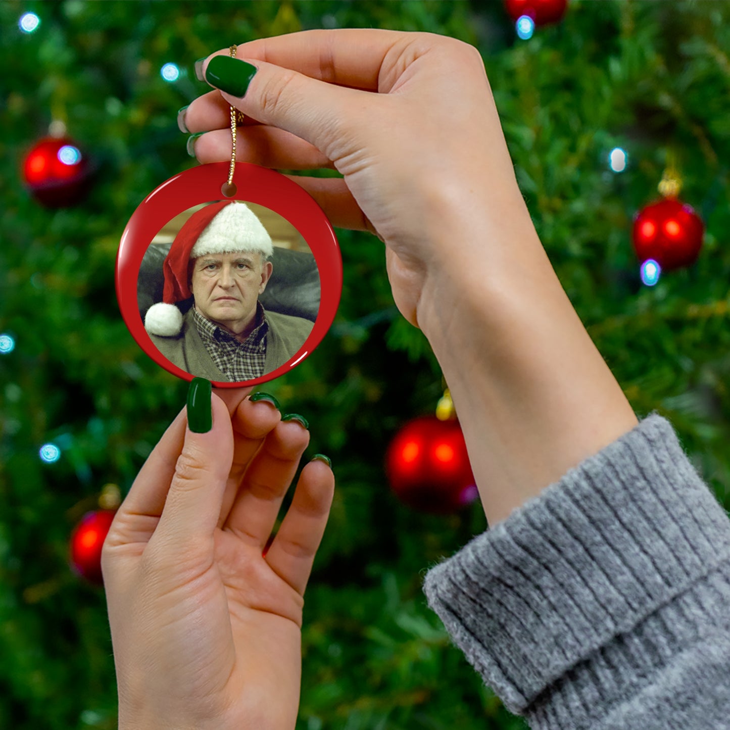 Festive Frank Ornament
