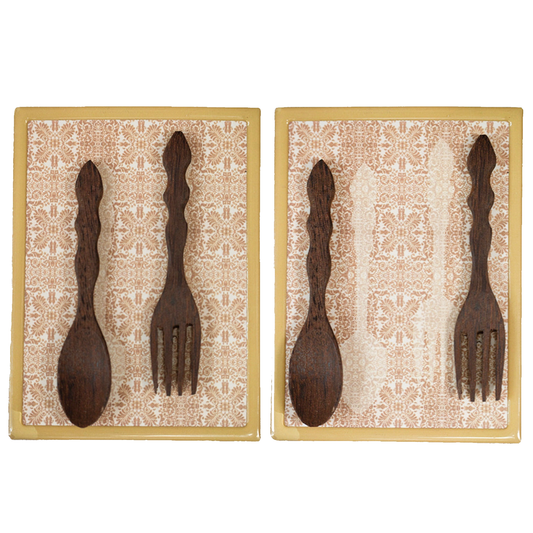 The Big Fork & Spoon Magnet