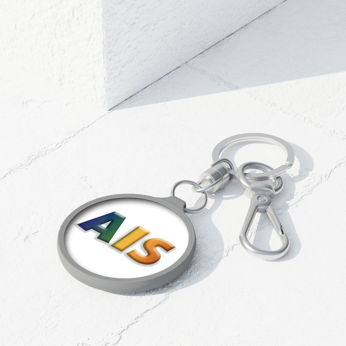 Bright Gradient AIS Keyring