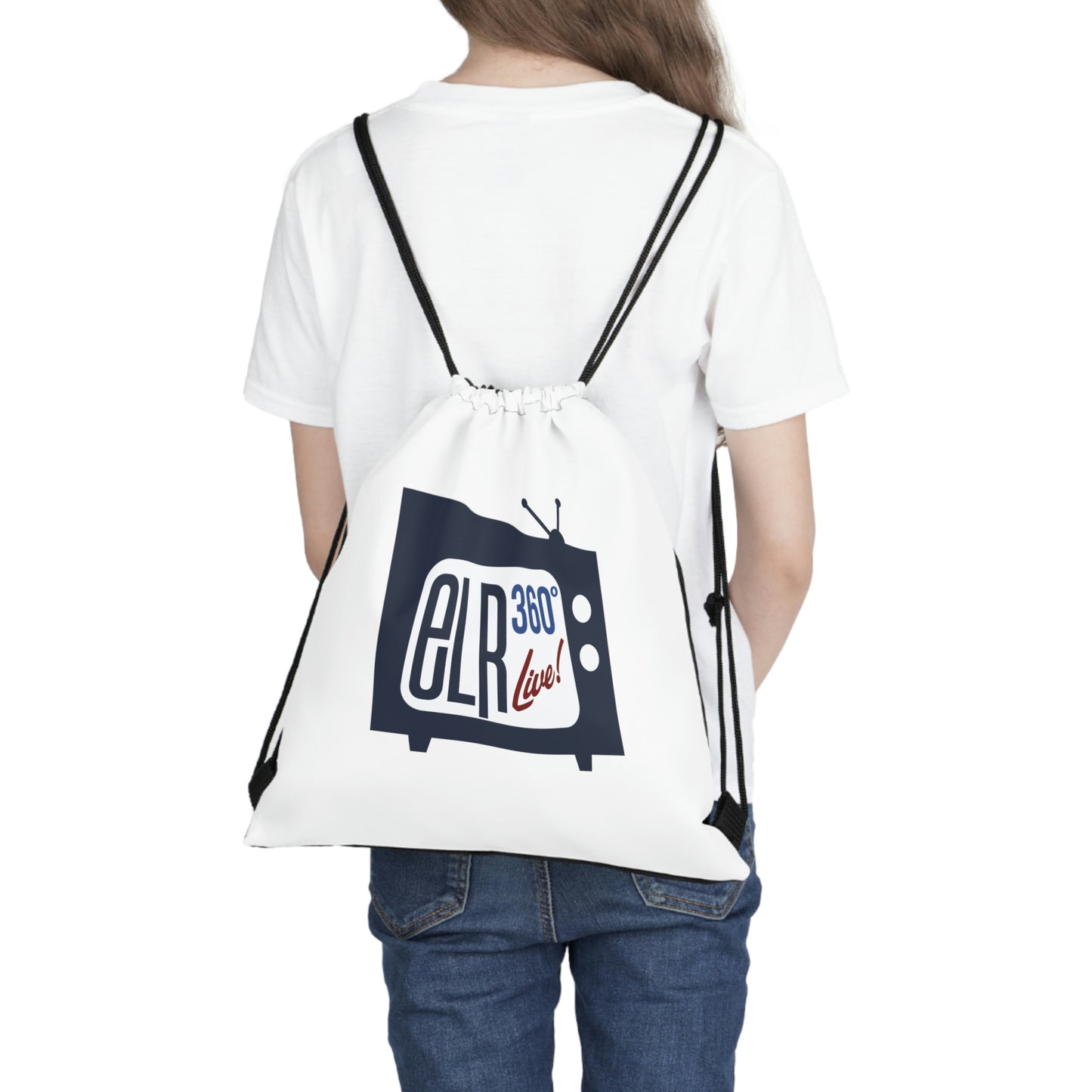 ELR 360 LIVE! Logo Drawstring Bag