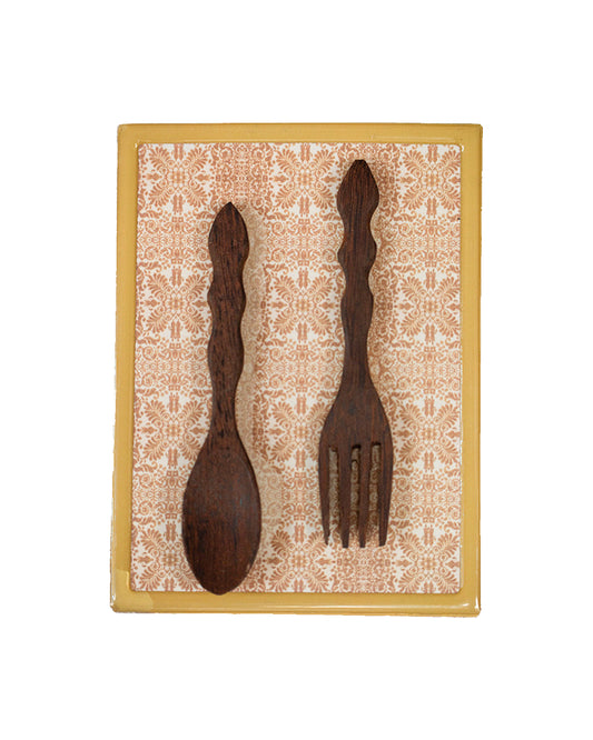 The Big Fork & Spoon Magnet