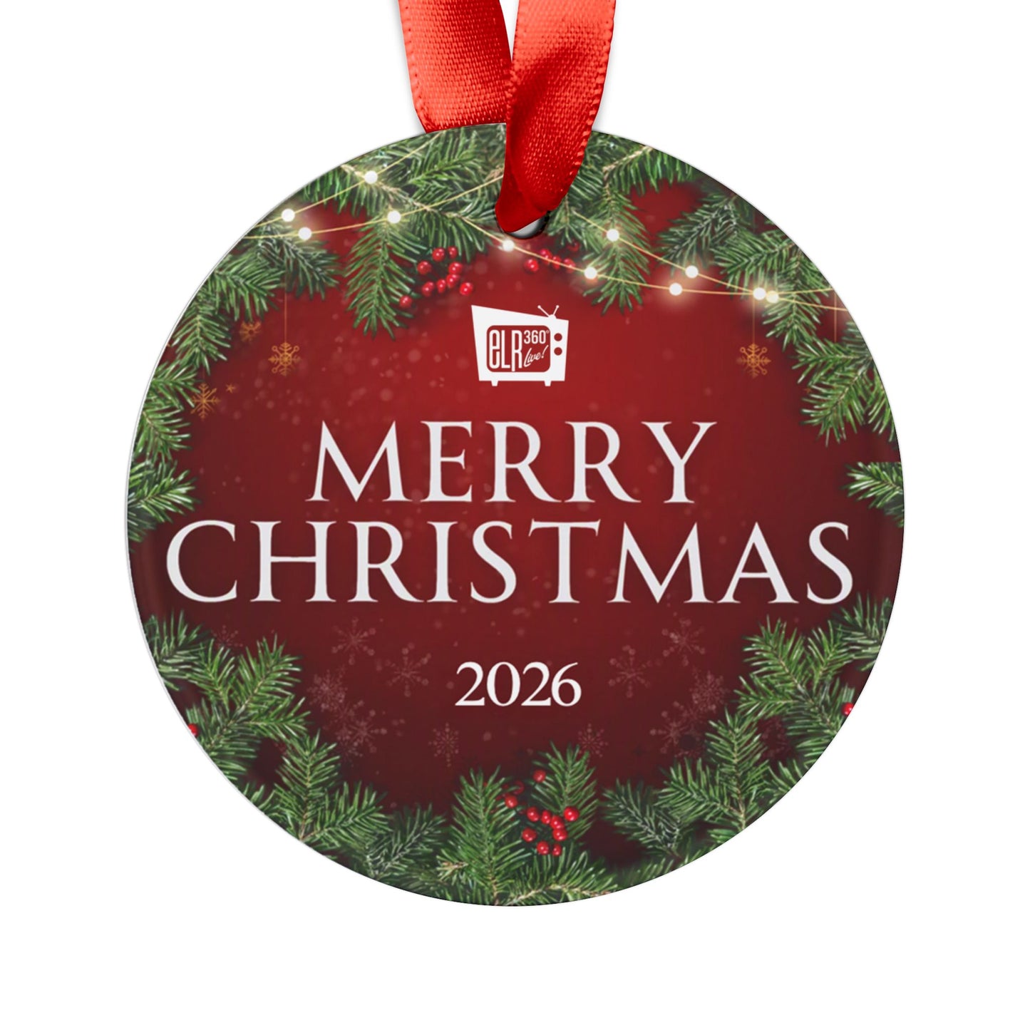 "The Ball" Keepsake Ornament - (Merry Christmas 2026)
