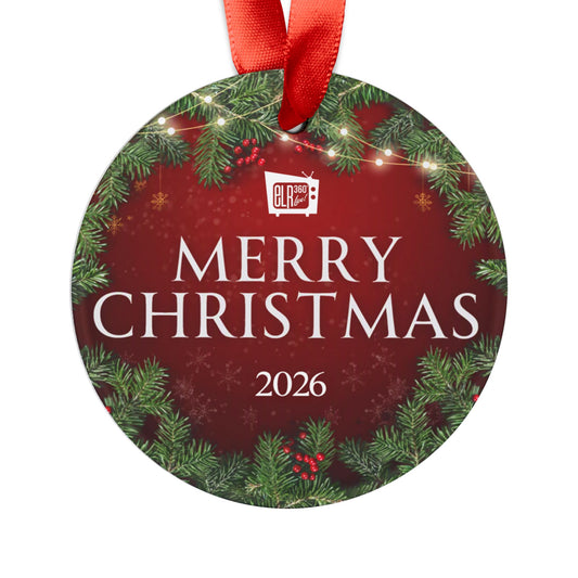 "The Ball" Keepsake Ornament - (Merry Christmas 2026)
