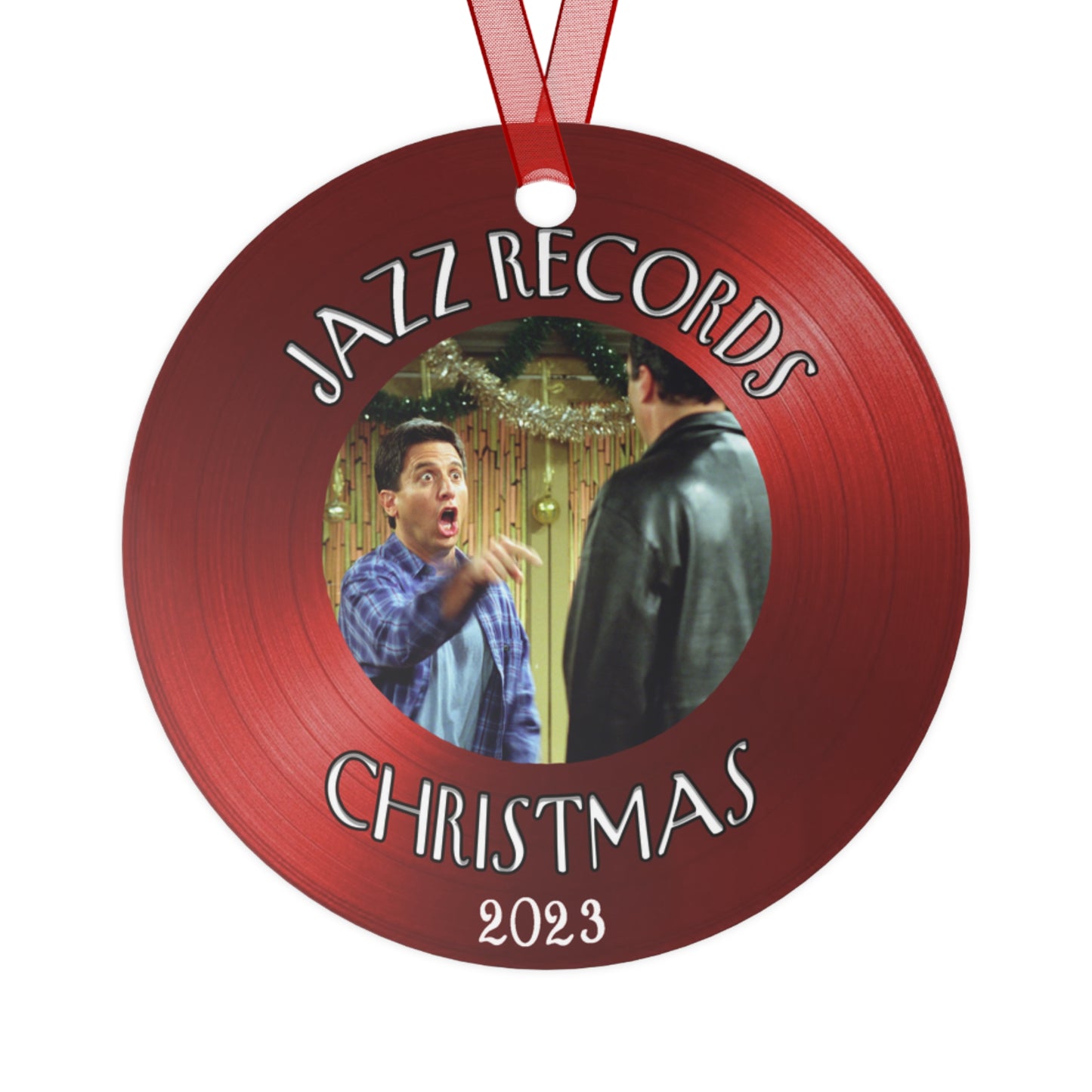 Jazz Records Christmas Ornament featuring Ray (Limited Edition)