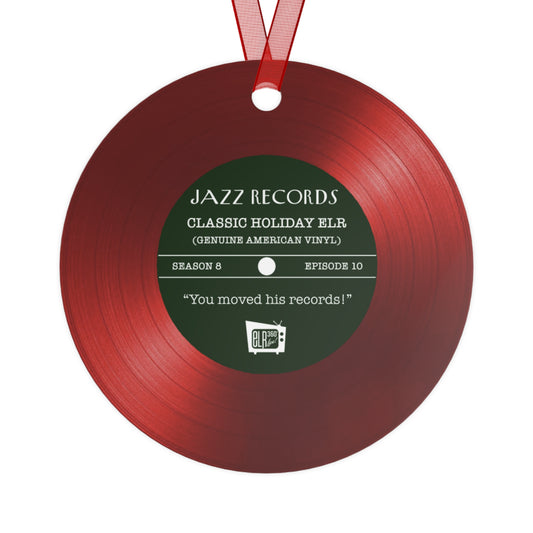 Jazz Records Christmas Ornament featuring Ray (Limited Edition)