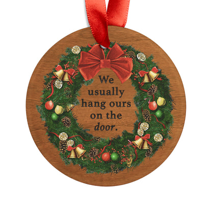 ELR Classic Quote Christmas Ornament (black writing)