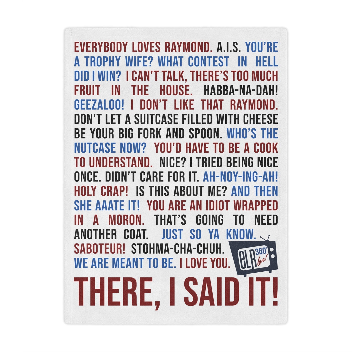 Fan Favorites Quote Blanket