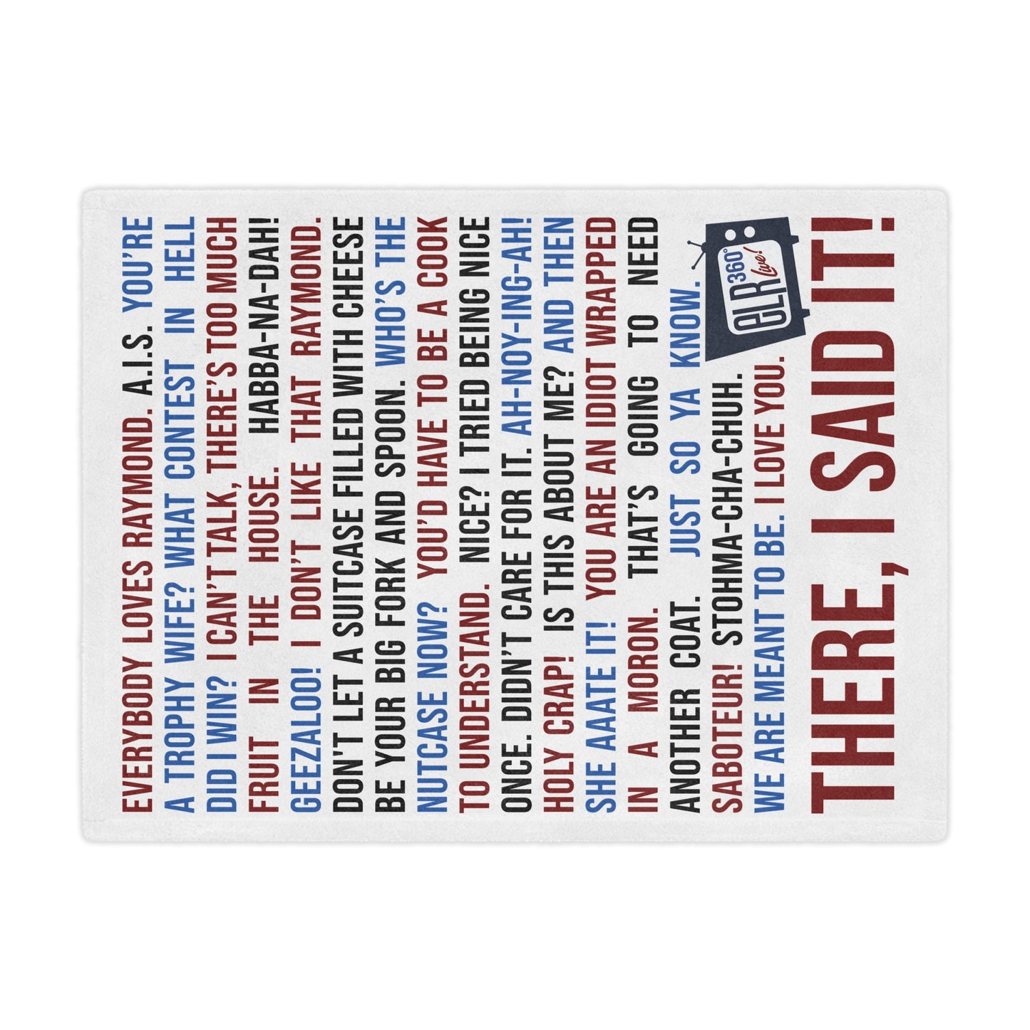 Fan Favorites Quote Blanket