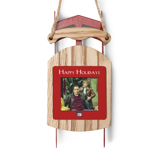 LIMEHOF Robert & Amy Sled Ornament