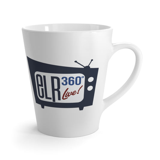 ELR 360 LIVE! Logo Latte Mug