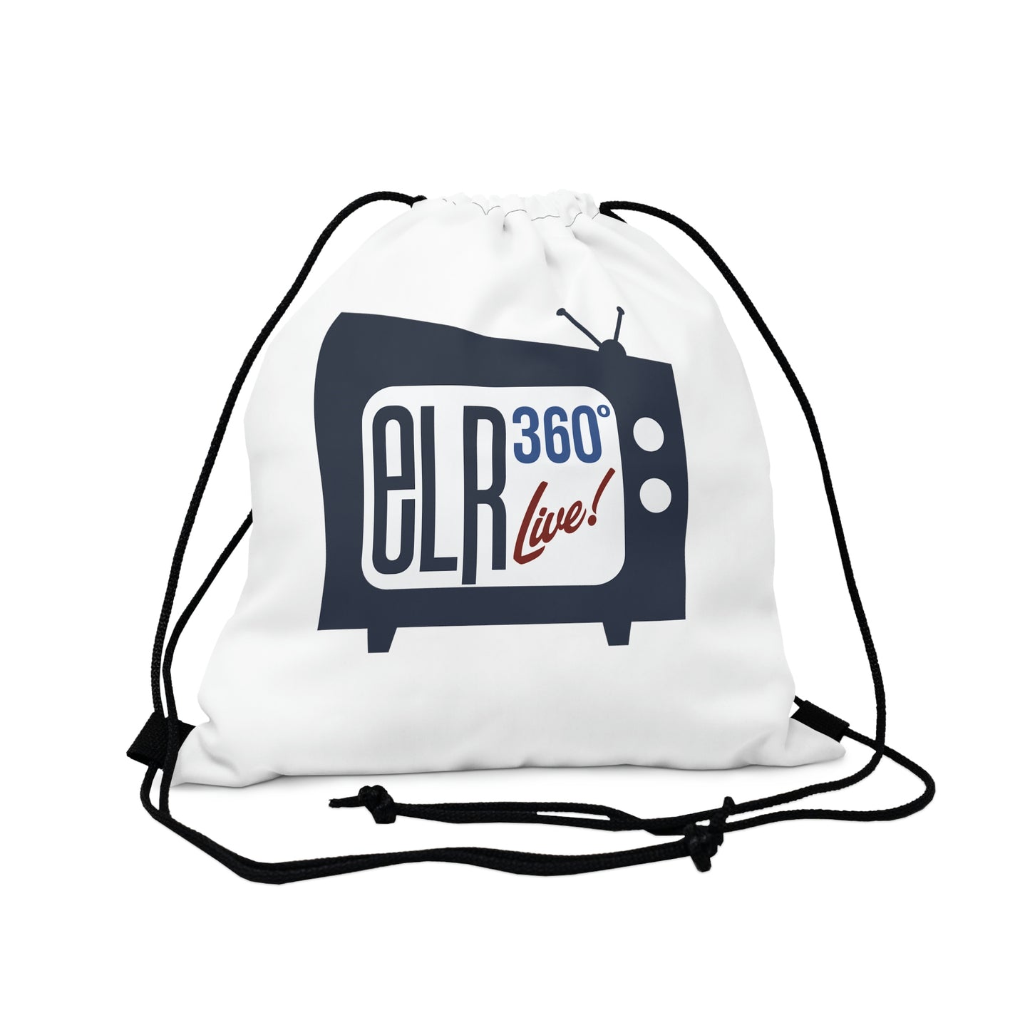 ELR 360 LIVE! Logo Drawstring Bag